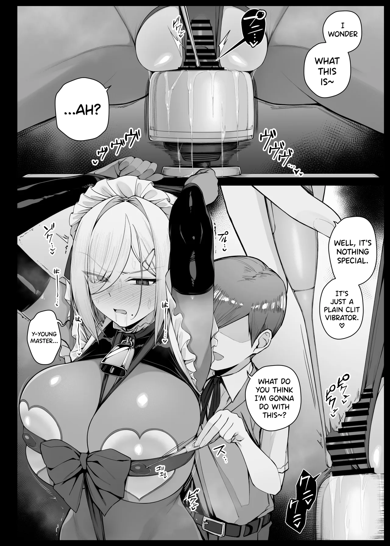 Bouchama ni Sakaratte, Vibe Seme-kei wo Ukeru Koto ni Natta Maid-san 4