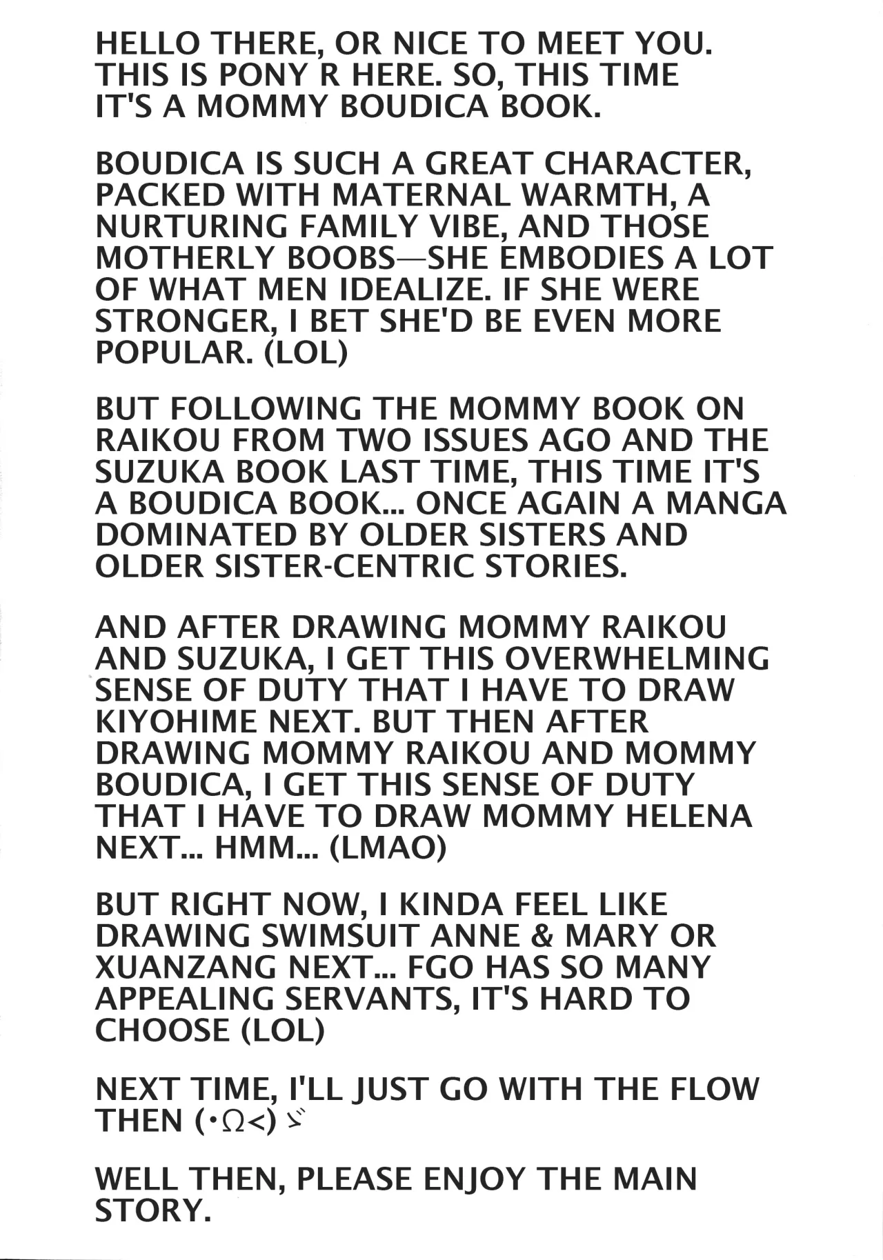 Boudica-mama to no Nukinuki Seikatsu 3