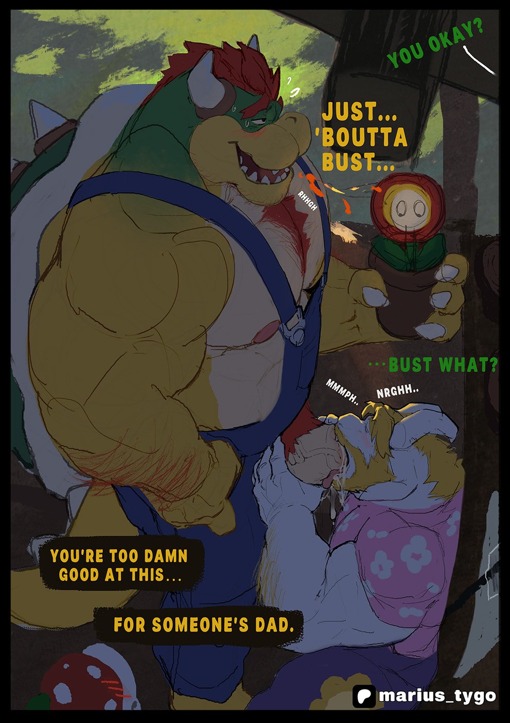 Bowser X Asgore comic | marius tygo 2