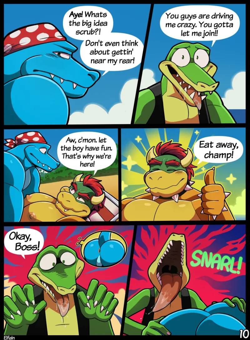Bowser's Krocodile Kountry 11