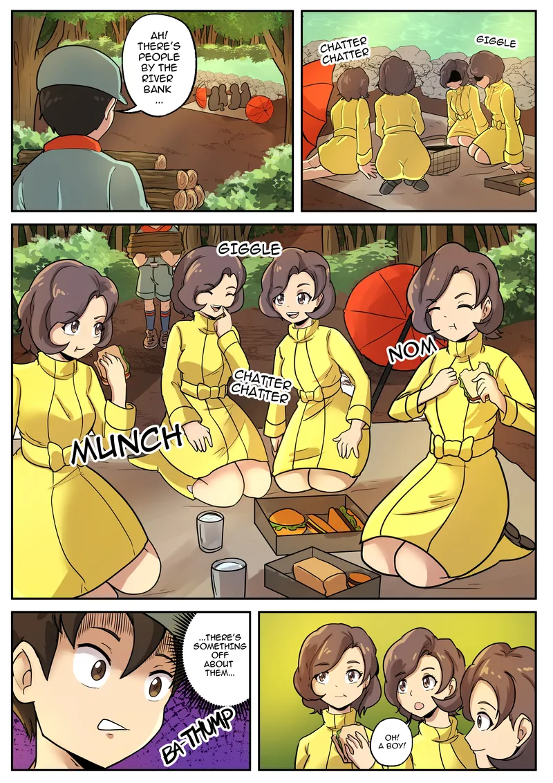 Camper Into Parasol Lady 2