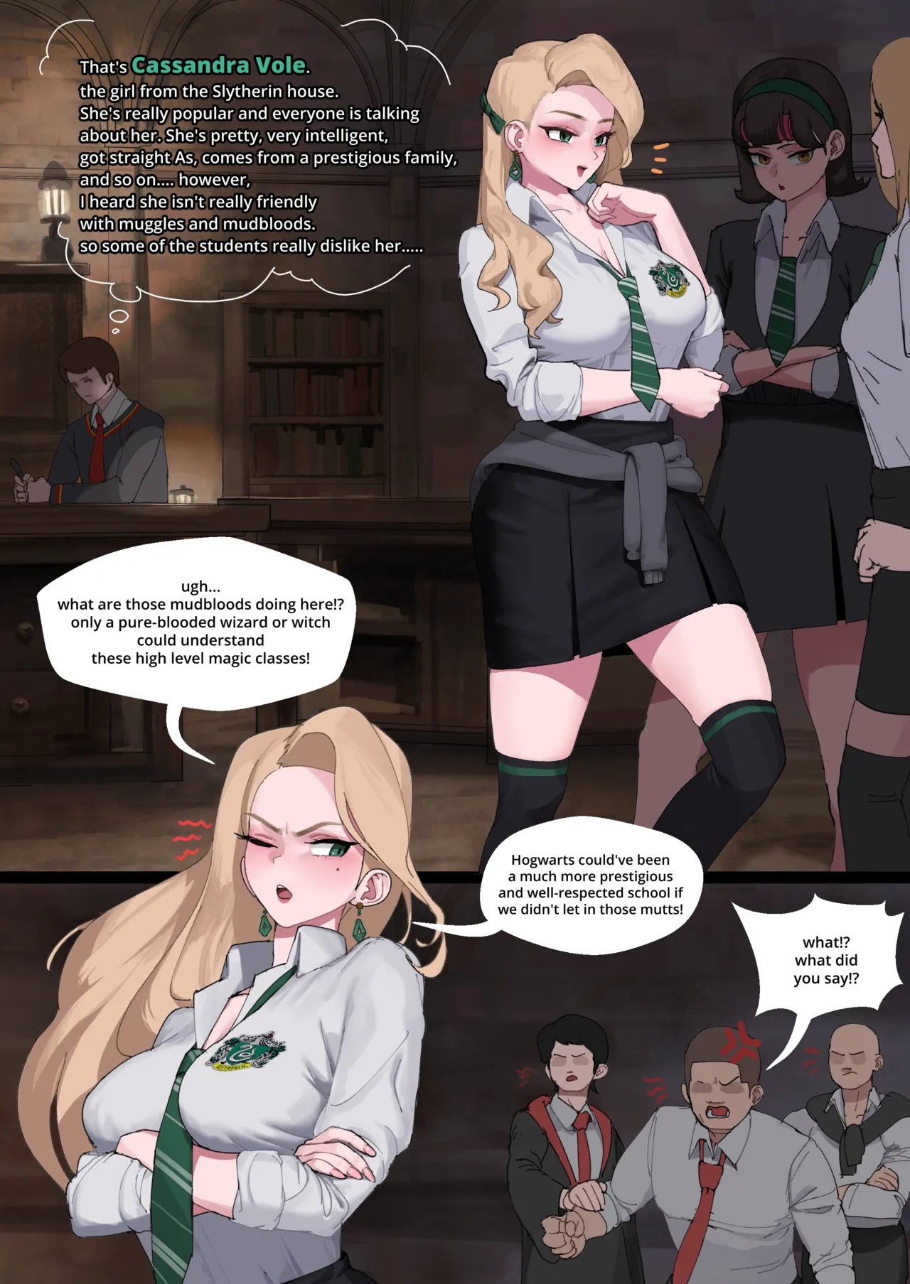 Cassandra hates mudbloods 1
