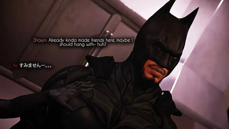 Cat Meets Bat 7