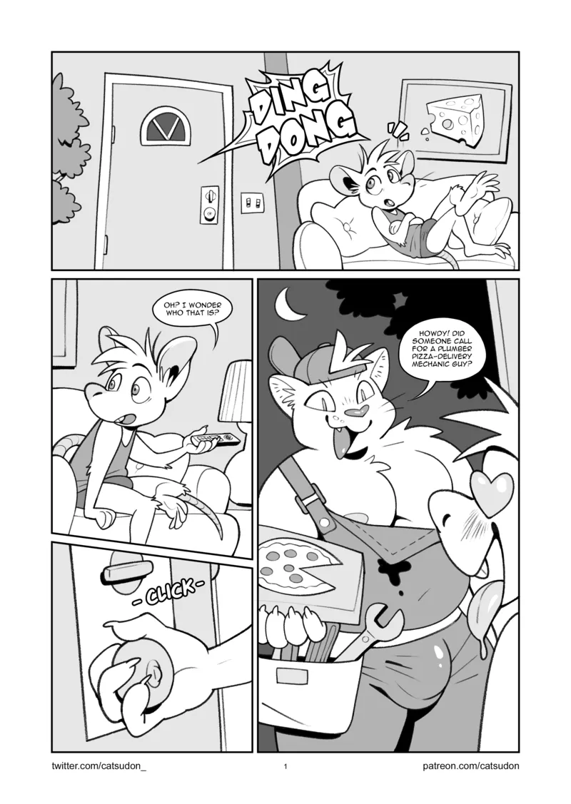 Catsudon's Quickie Comic 2 – Dragon's Treasure Oneshot - Page 14