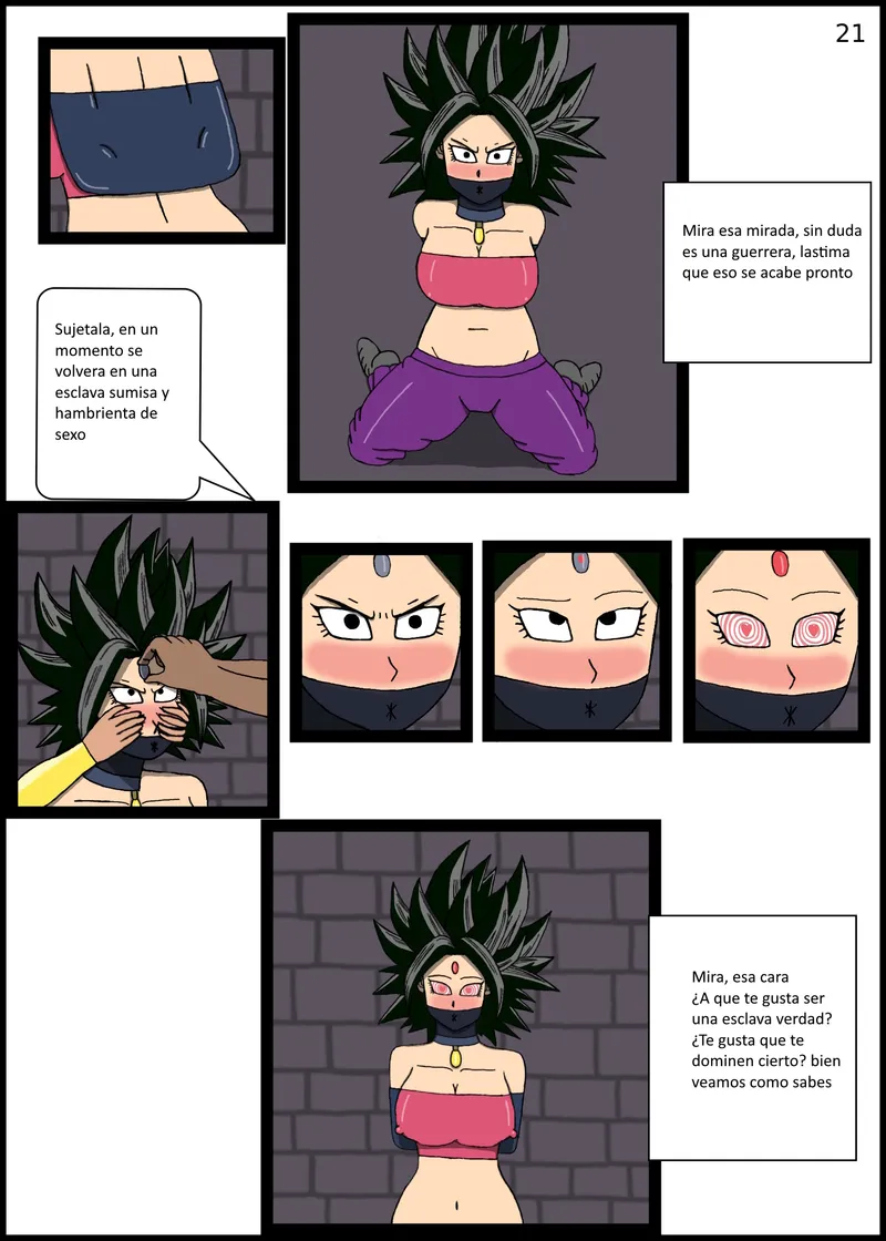 Caulifla And Kale Enslaved 21
