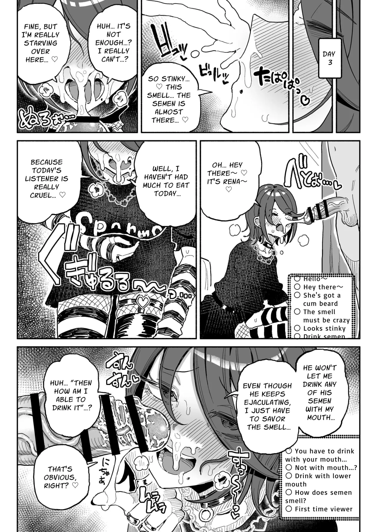 Chin Kagi Kei Haishinsha Isshuukan Chinkasu Zamen Seikatsu 10