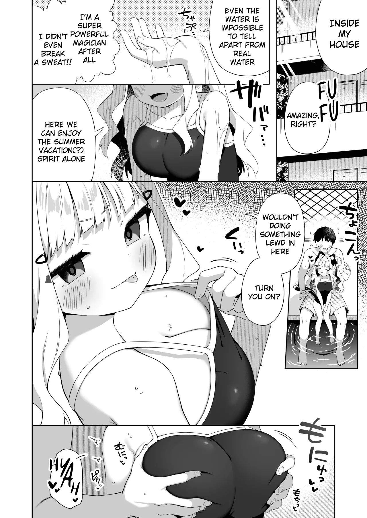 Chinmai Dekapai Nekomimi-chan to Mizugi Ecchi suru Hon 3