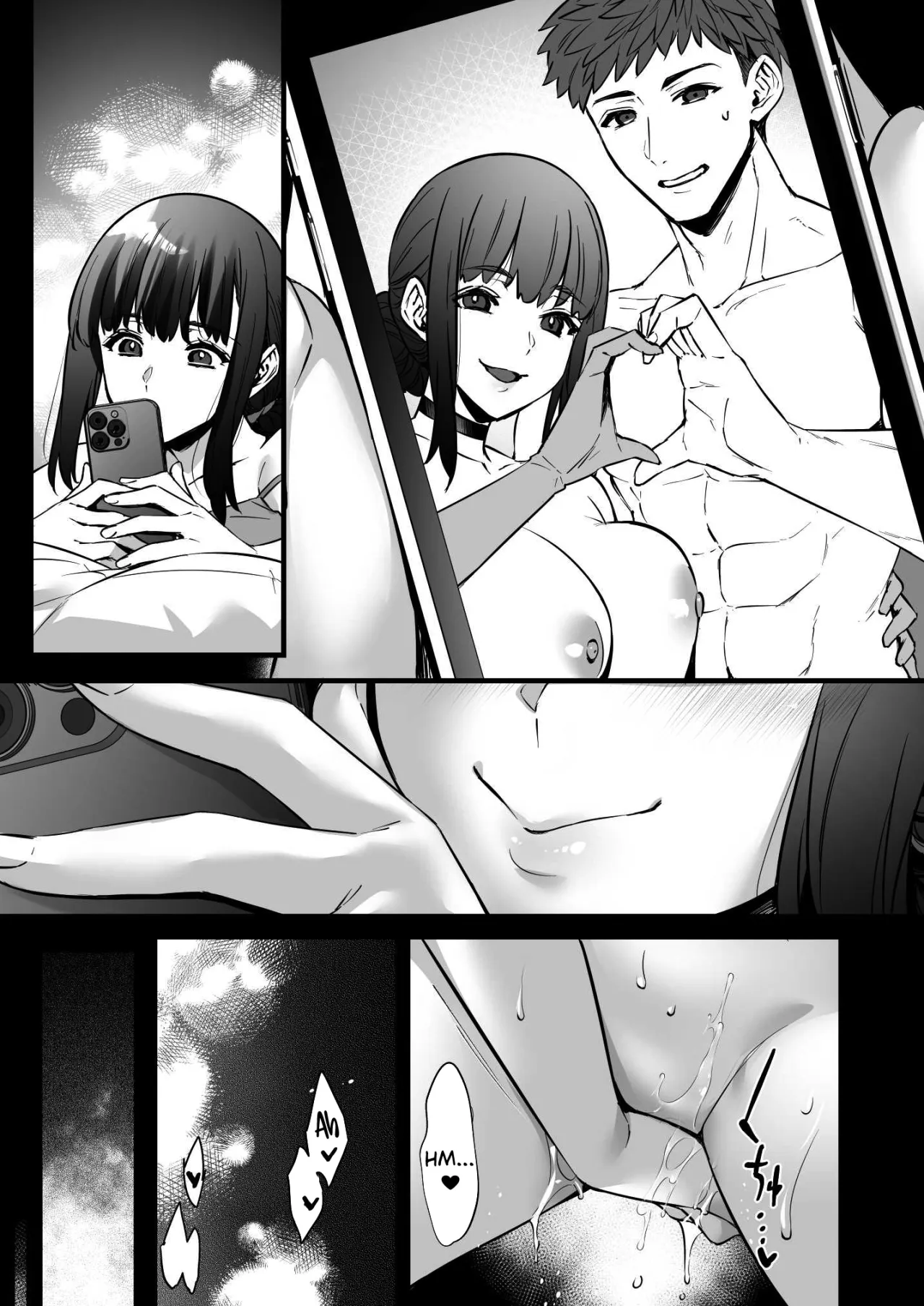 Chinpo no Dekai Ore ga MatchApp de Aishou Saikou na Dosukebe Onna to Deattara 3 15