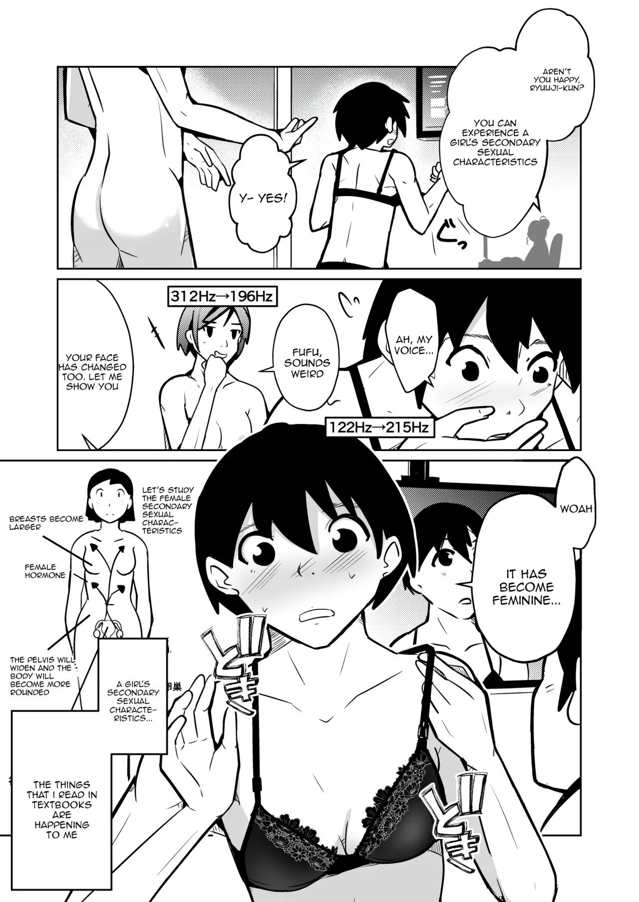 Chitsunai Shasei Suru Tabi ni Tagai no Youso ga Irekawatte Iku Hanashi 15