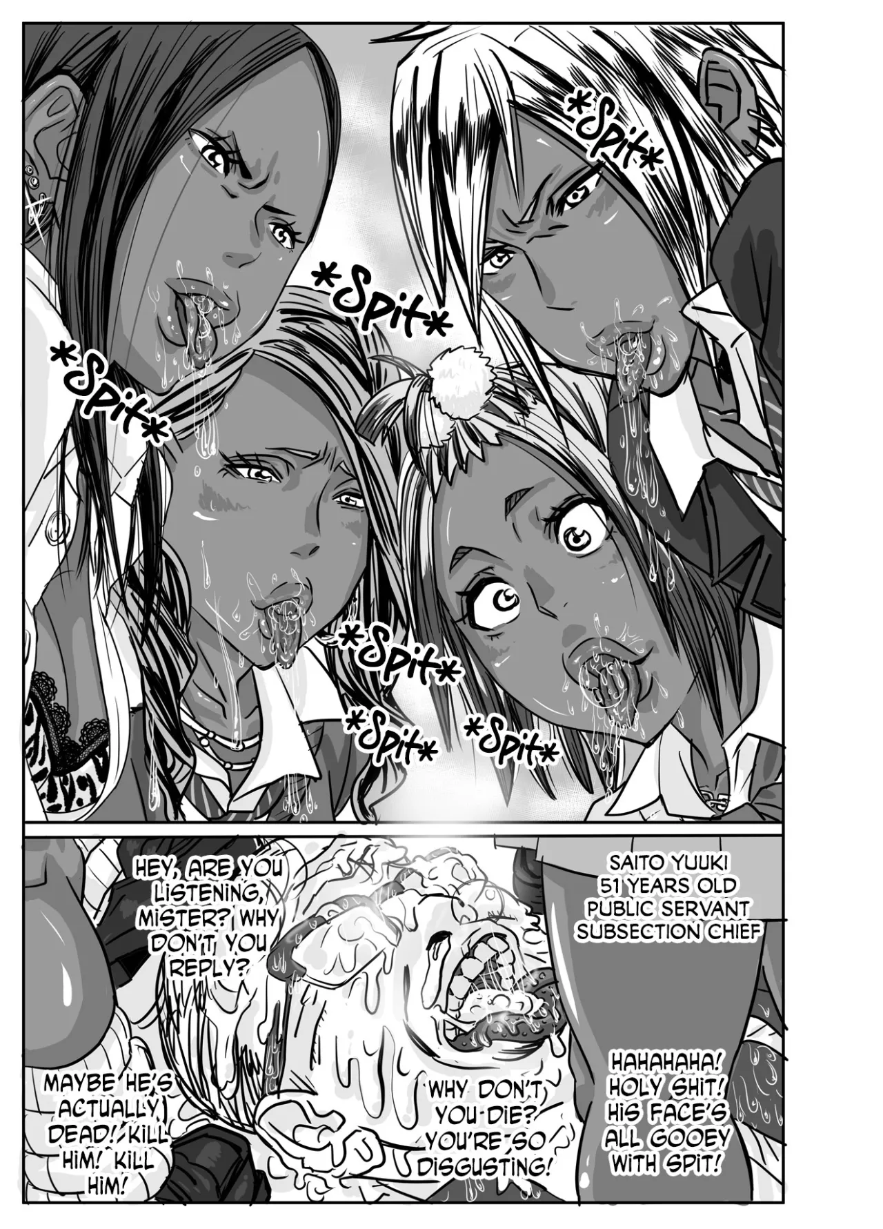 Cho ~Namaiki na Kuro Gal JK to Pakoritai Kimo Oyaji-tachi 42