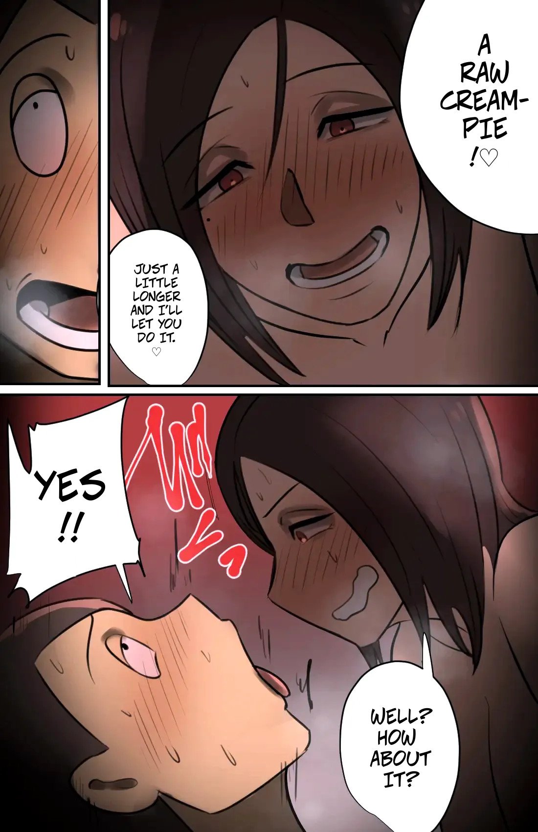 [Chotto B-Sen] A Saleswoman Interrupted Me While I Was Jerking-Off — Genkan o Aketara Iru Kanyuu Oba-san [Colorized] 47