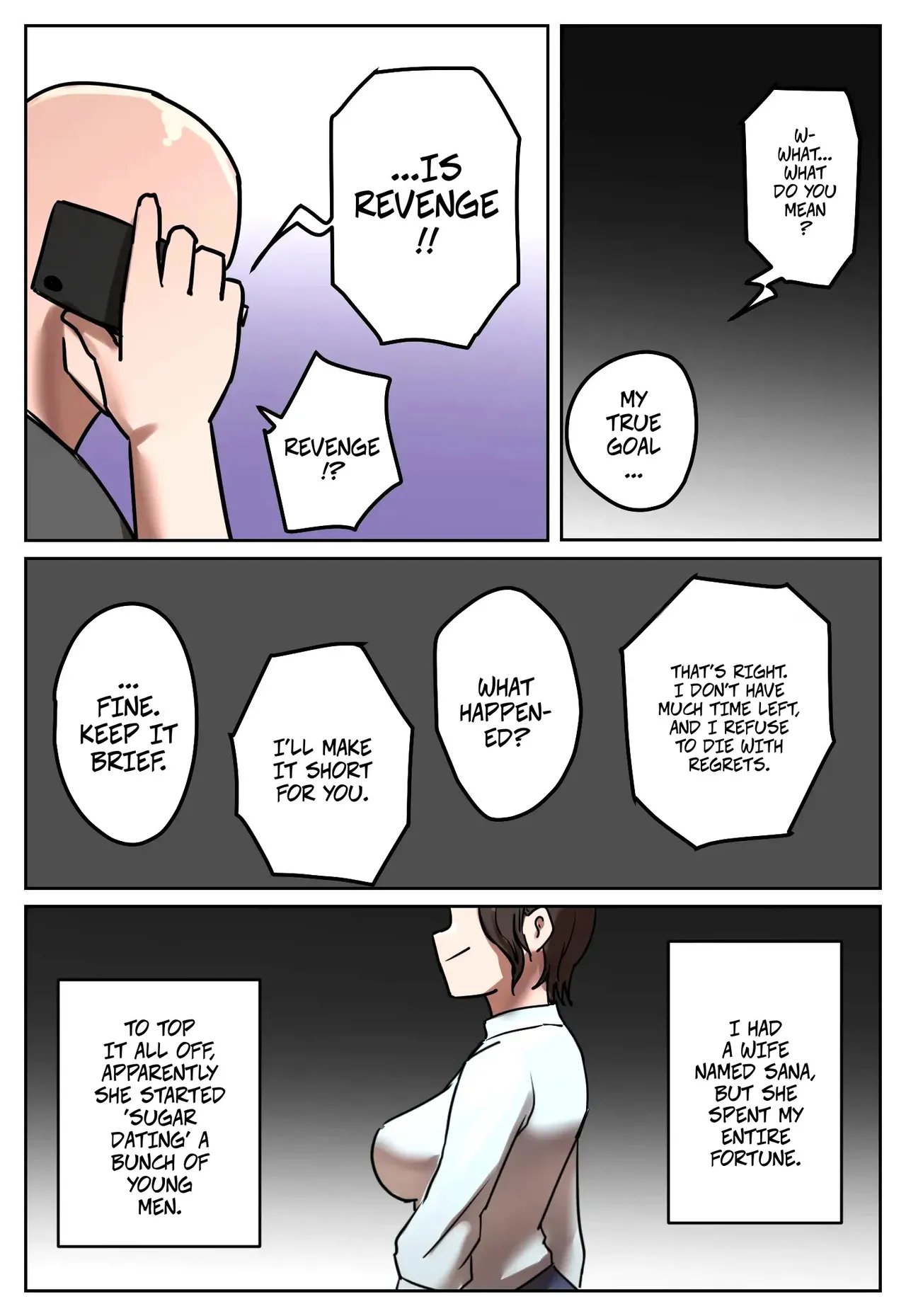 [Chotto B-Sen] Fukushū Yami Baito “Watashi no Moto Tsuma o Ninshin Sasete Hoshī” | My Part-Time Job Is Getting Revenge: Get My Ex-Wife Pregnant 9