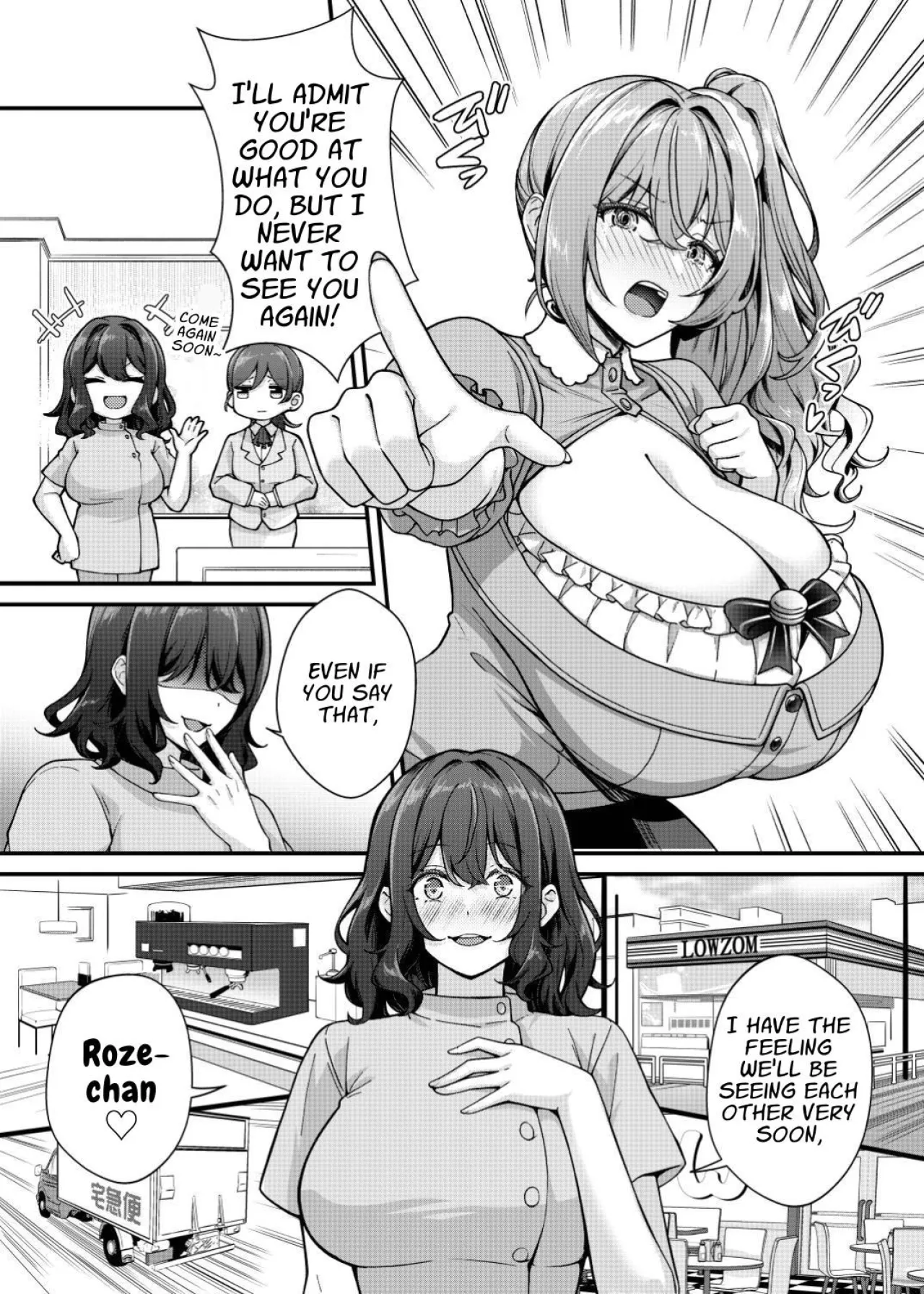 Choubakunyuu de Bonyuu Taishitsu no Watashi to Bakunyuu Daisuki Hentai Baito Senshi no Kusareen 33