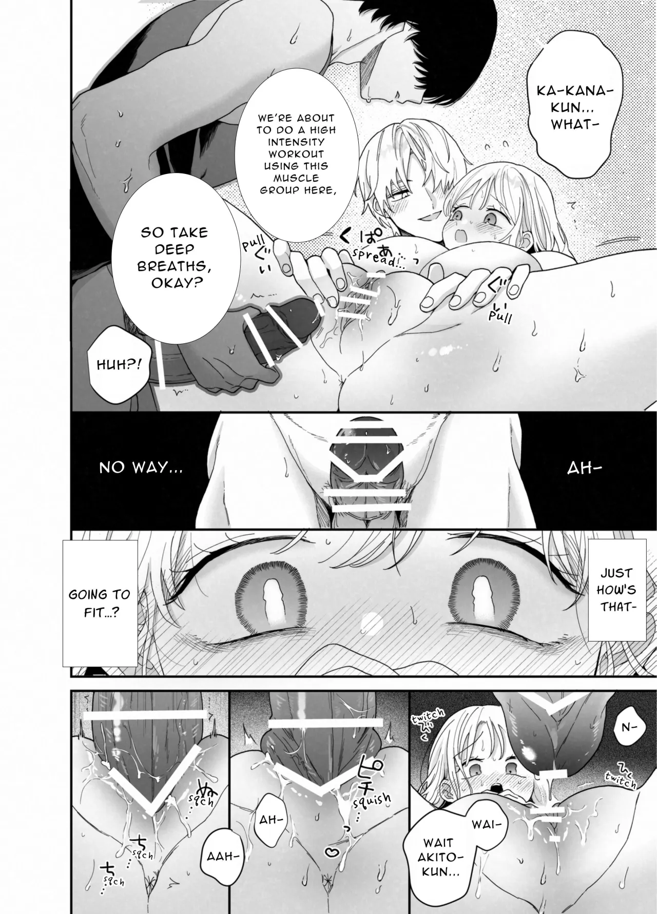 Chubby Training ~When I Started Going to the Gym, the Saijou Brothers Ate me All up~ 47