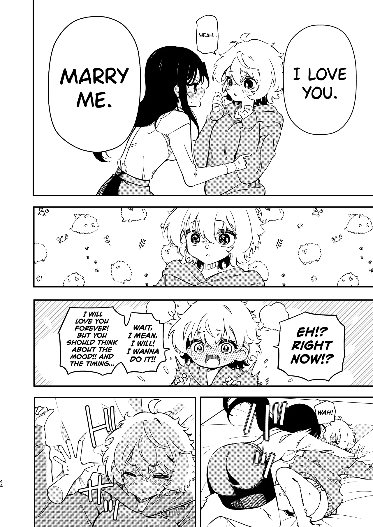 Circle no Senpai to Dekiai Ecchi 44