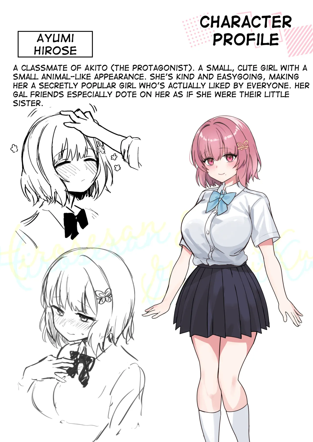 Class de Kakure Ninki no Hirose-san ga Guigui kuru! 2