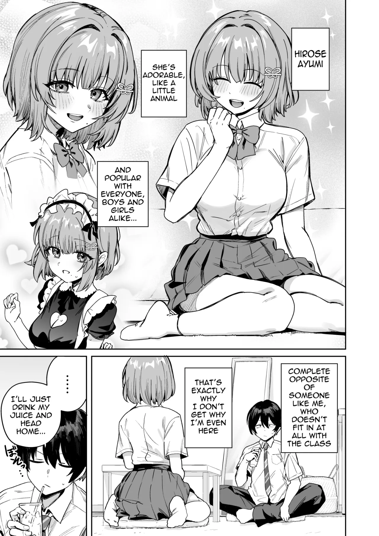 Class de Kakure Ninki no Hirose-san ga Guigui kuru! 6