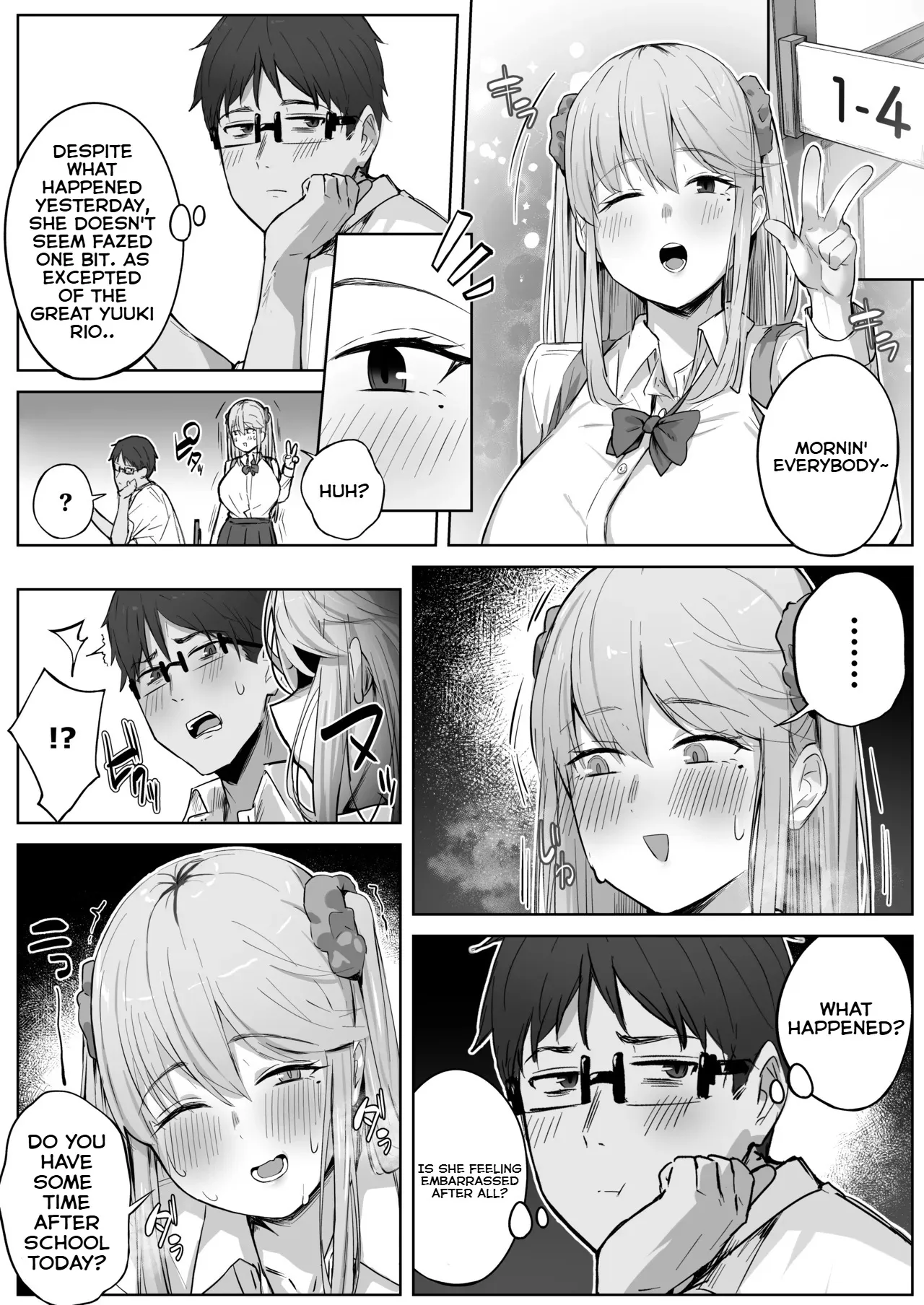 Class de Ninki no Gal wa Omorashi to Kanbotsu Chikubi ga Complex Datta. 13