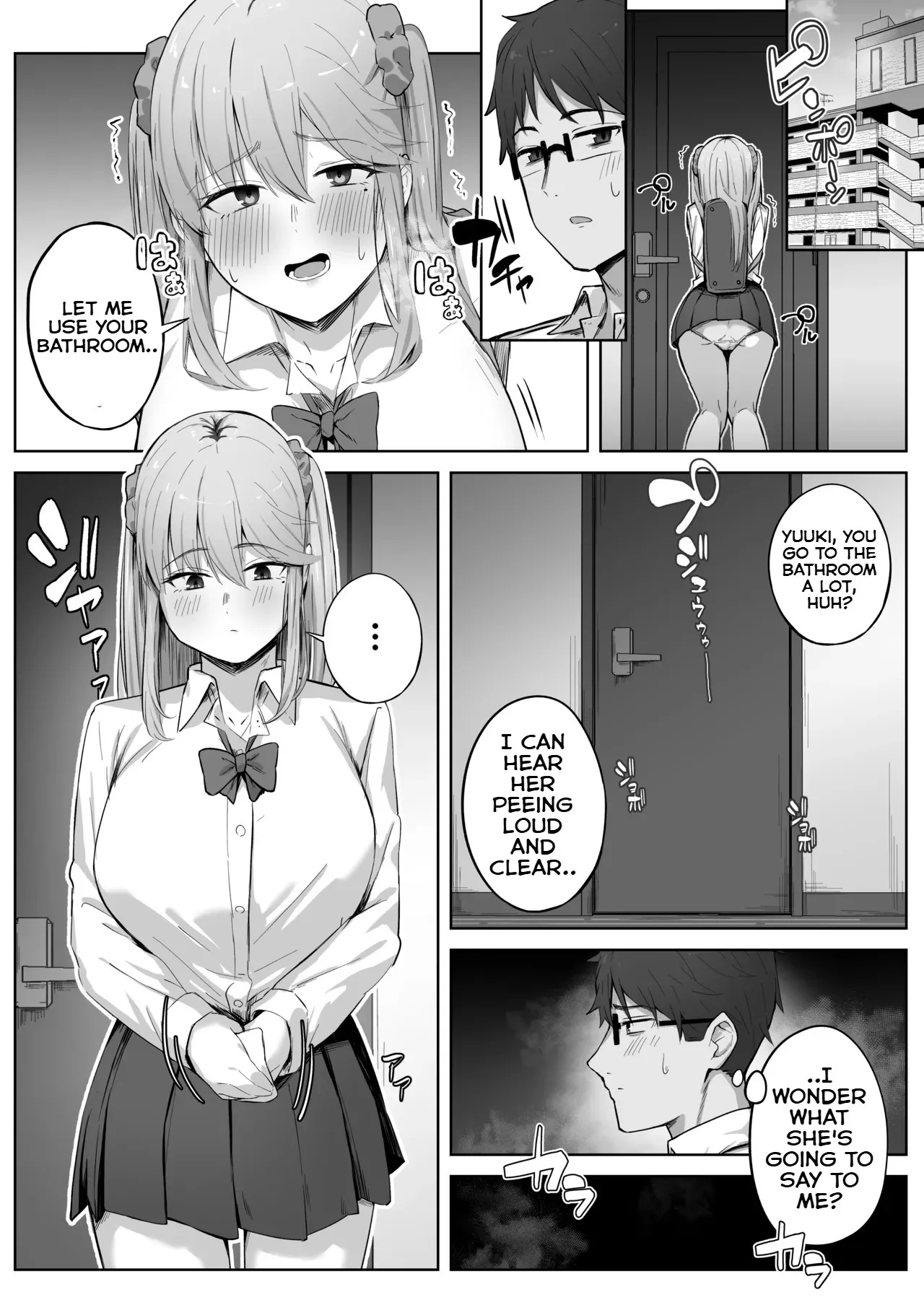 Class de Ninki no Gal wa Omorashi to Kanbotsu Chikubi ga Complex Datta. 14