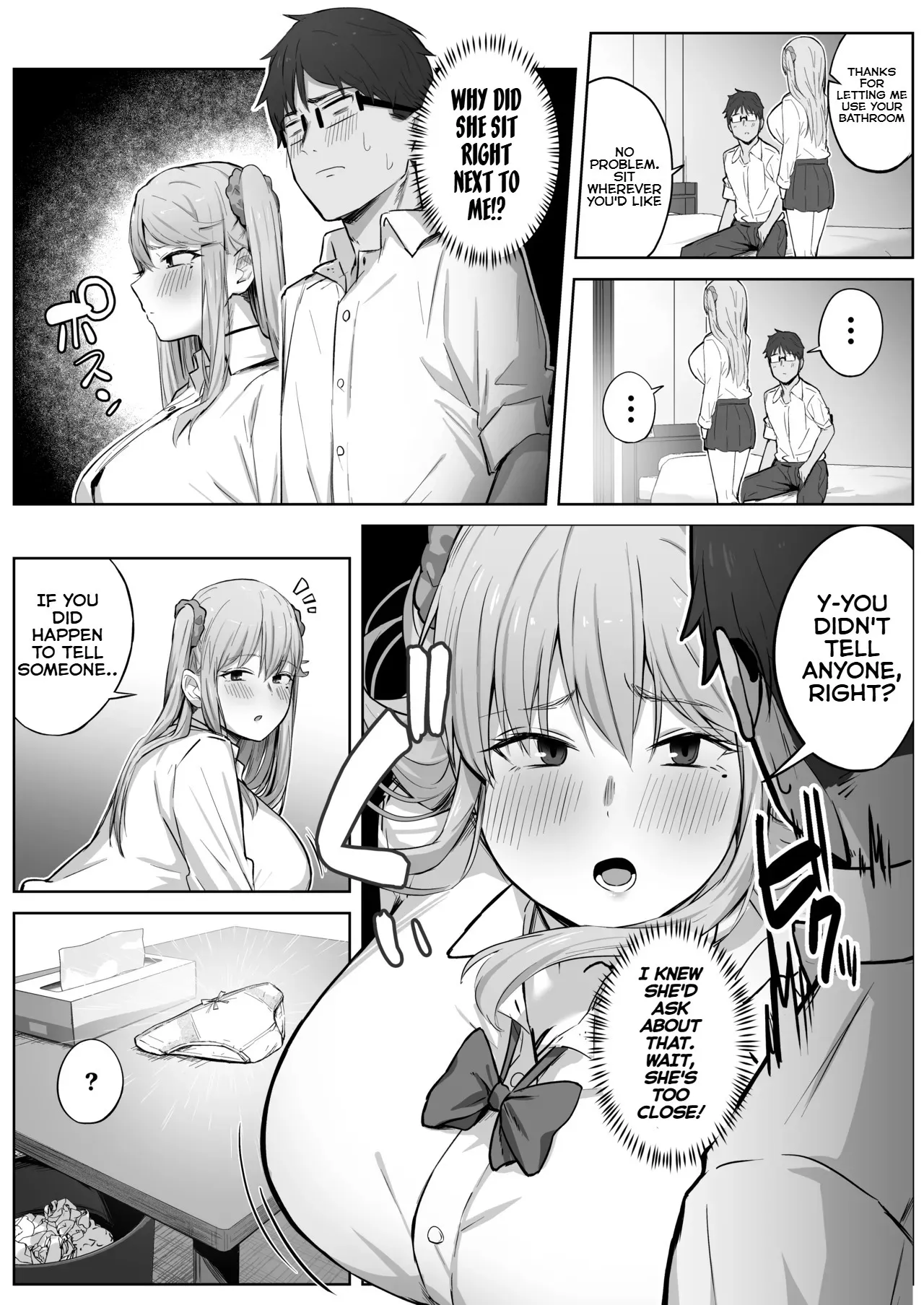 Class de Ninki no Gal wa Omorashi to Kanbotsu Chikubi ga Complex Datta. 15