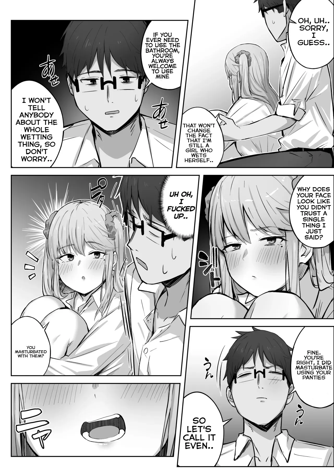 Class de Ninki no Gal wa Omorashi to Kanbotsu Chikubi ga Complex Datta. 21