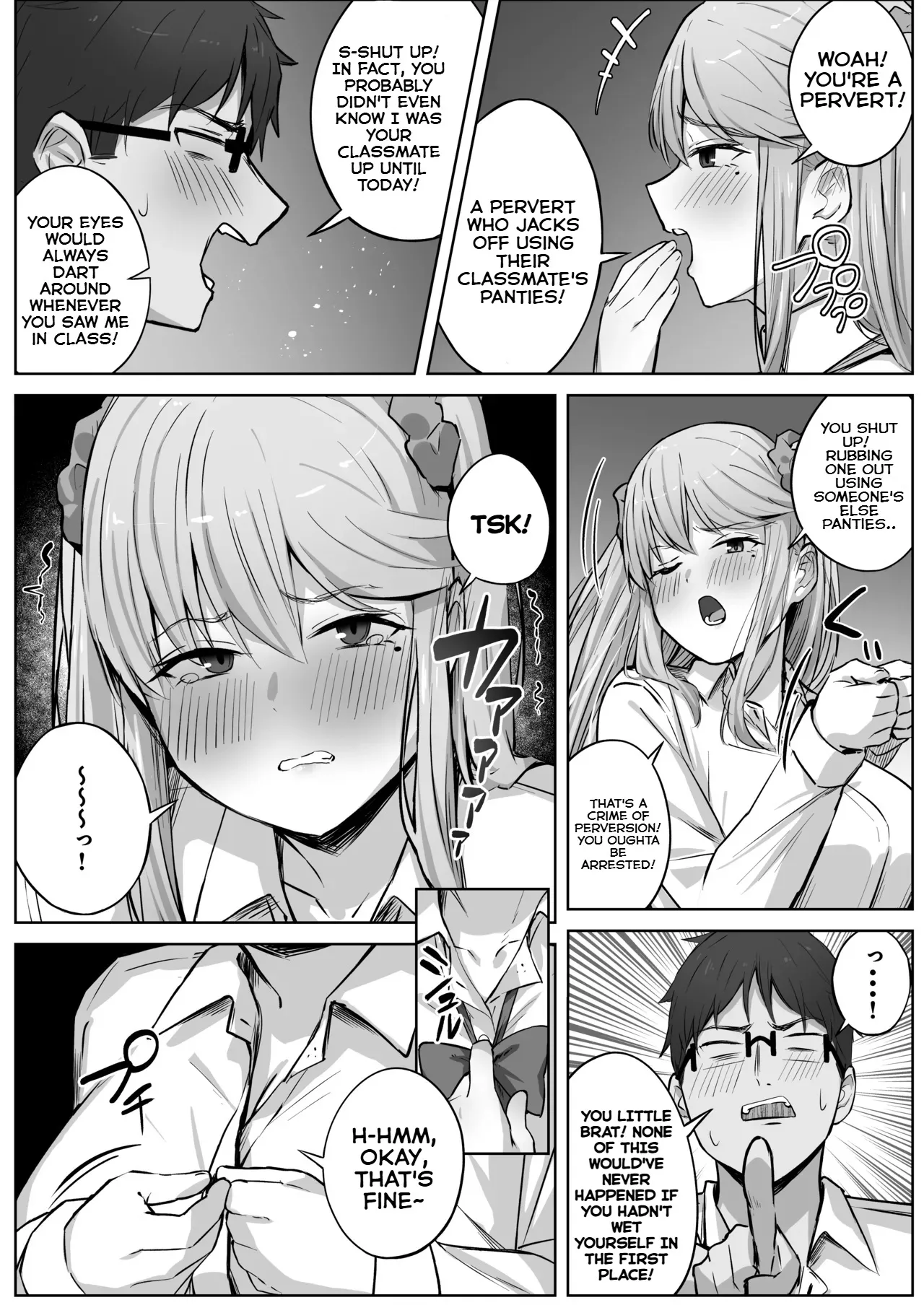 Class de Ninki no Gal wa Omorashi to Kanbotsu Chikubi ga Complex Datta. 22