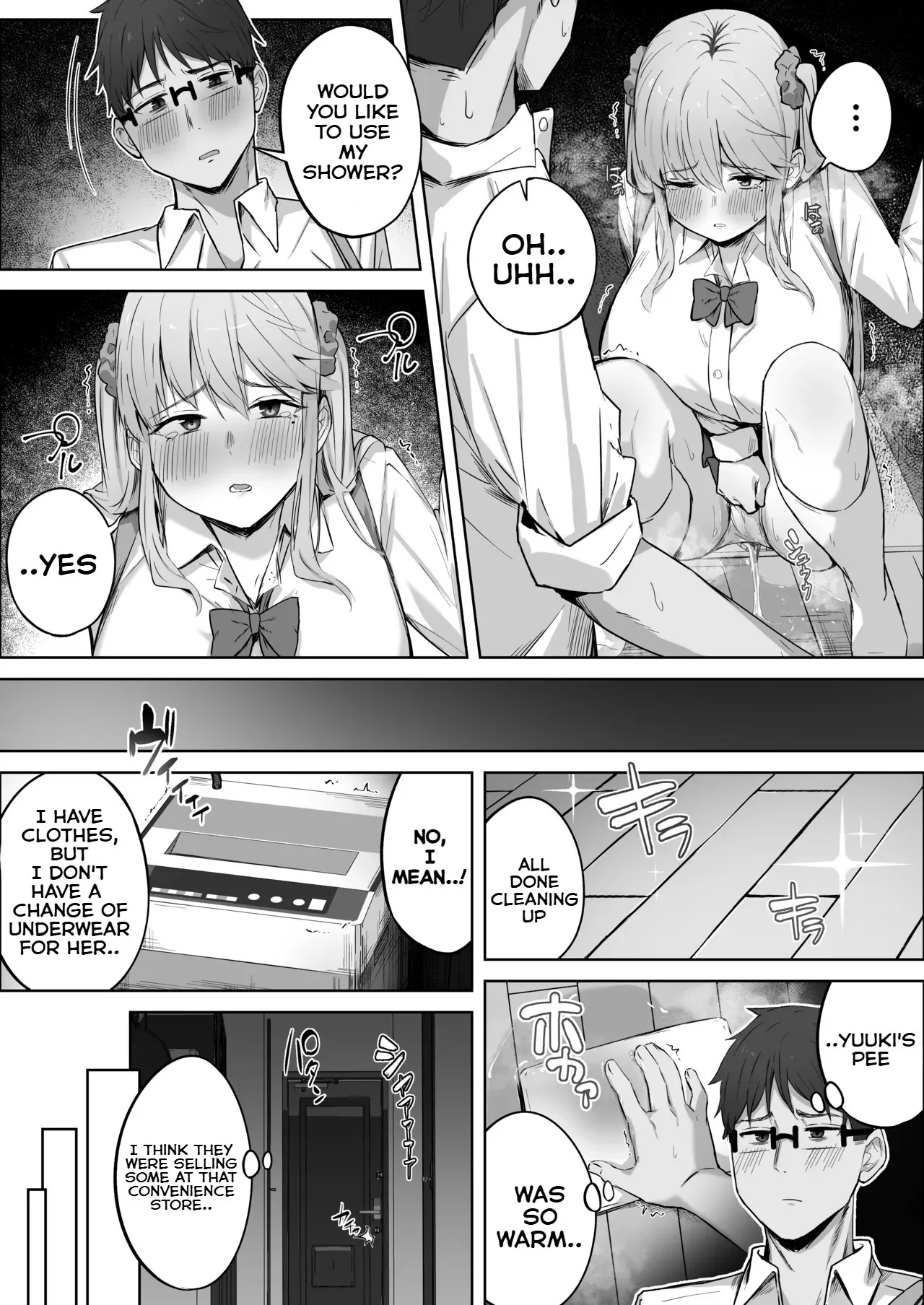 Class de Ninki no Gal wa Omorashi to Kanbotsu Chikubi ga Complex Datta. 10
