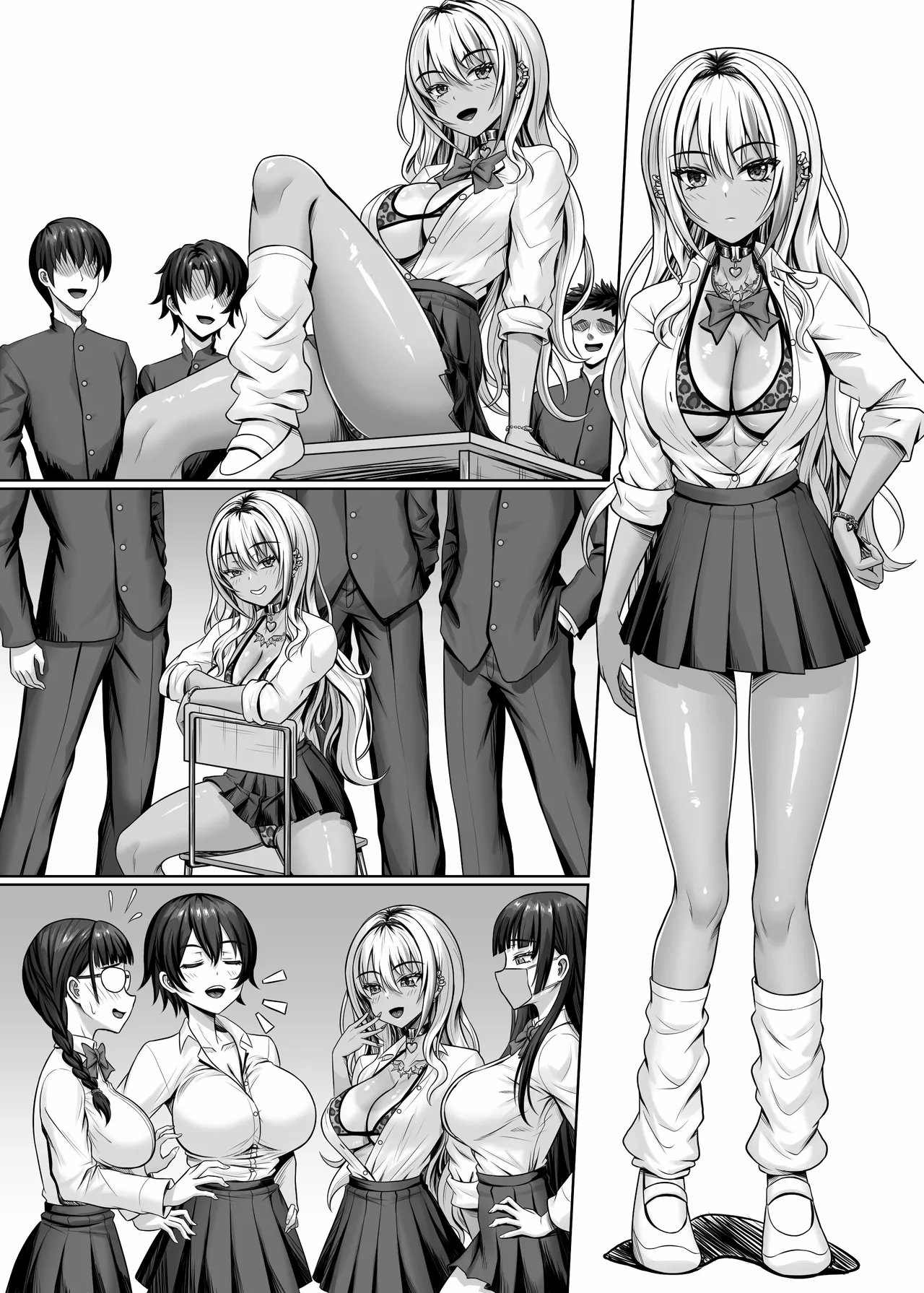 Class no Kuro Gal to Pakopako | Fucking With the Class's Dark-Skinned Gyaru 46