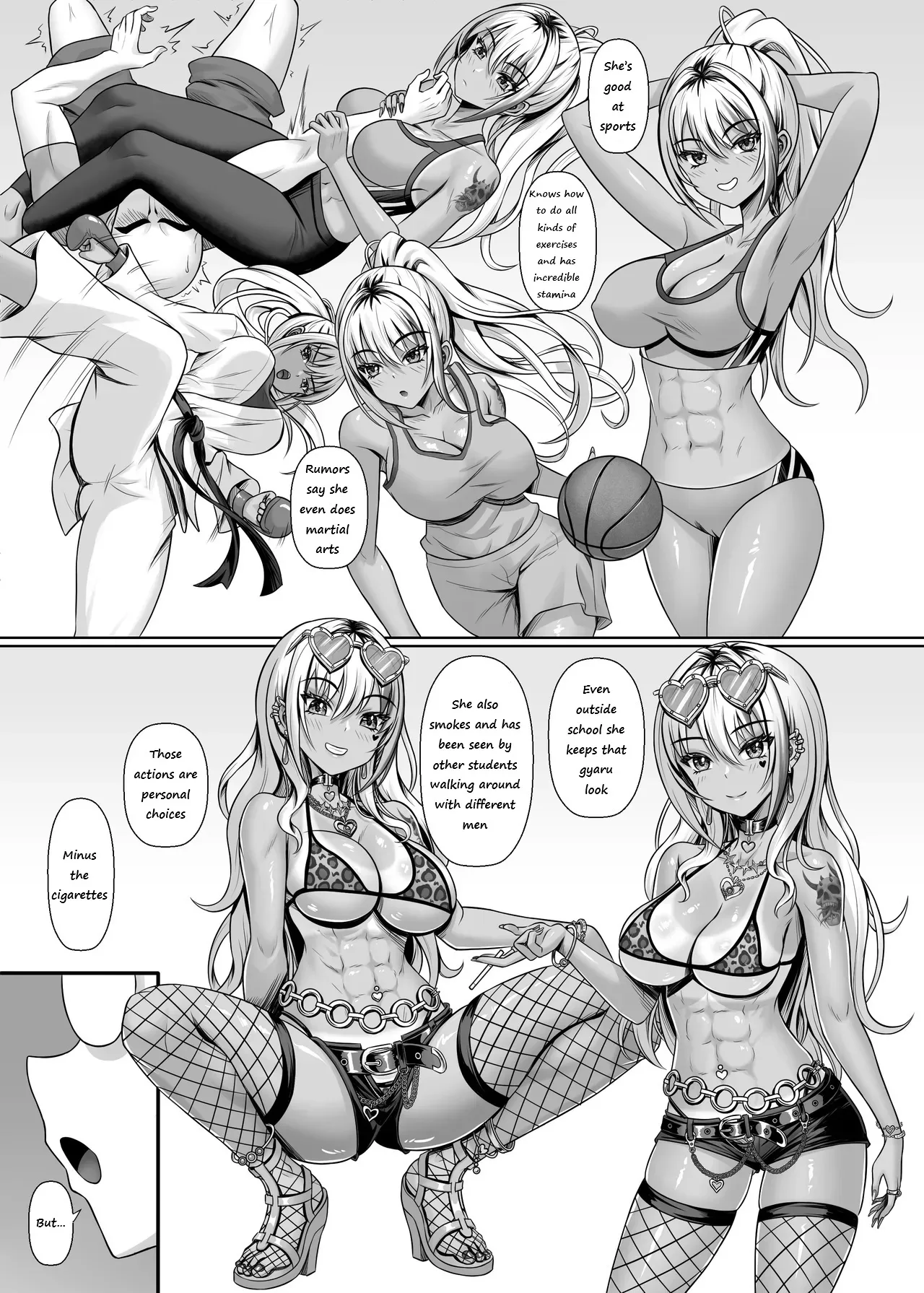 Class no Kuro Gal to Pakopako 8