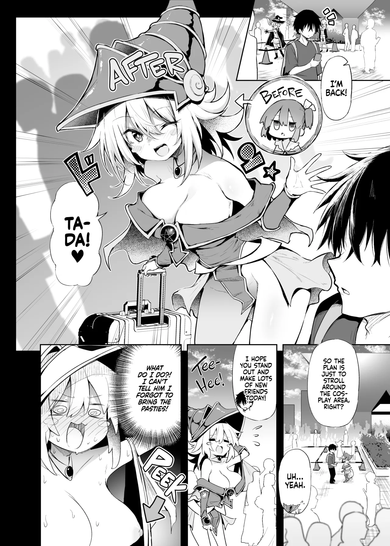 Comike de Black Magician Girl Cosplayer to Off-Pako Sex 6