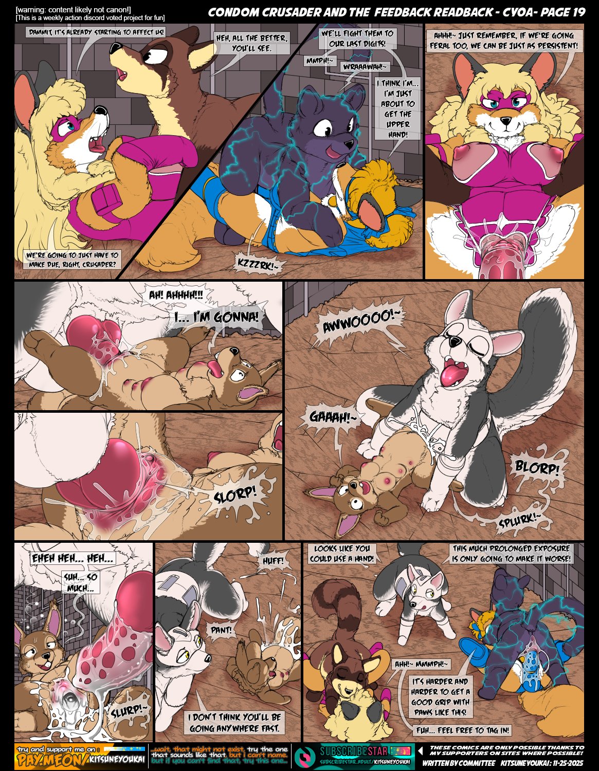 Condom Crusader and the Feedback Readback (WIP) 19