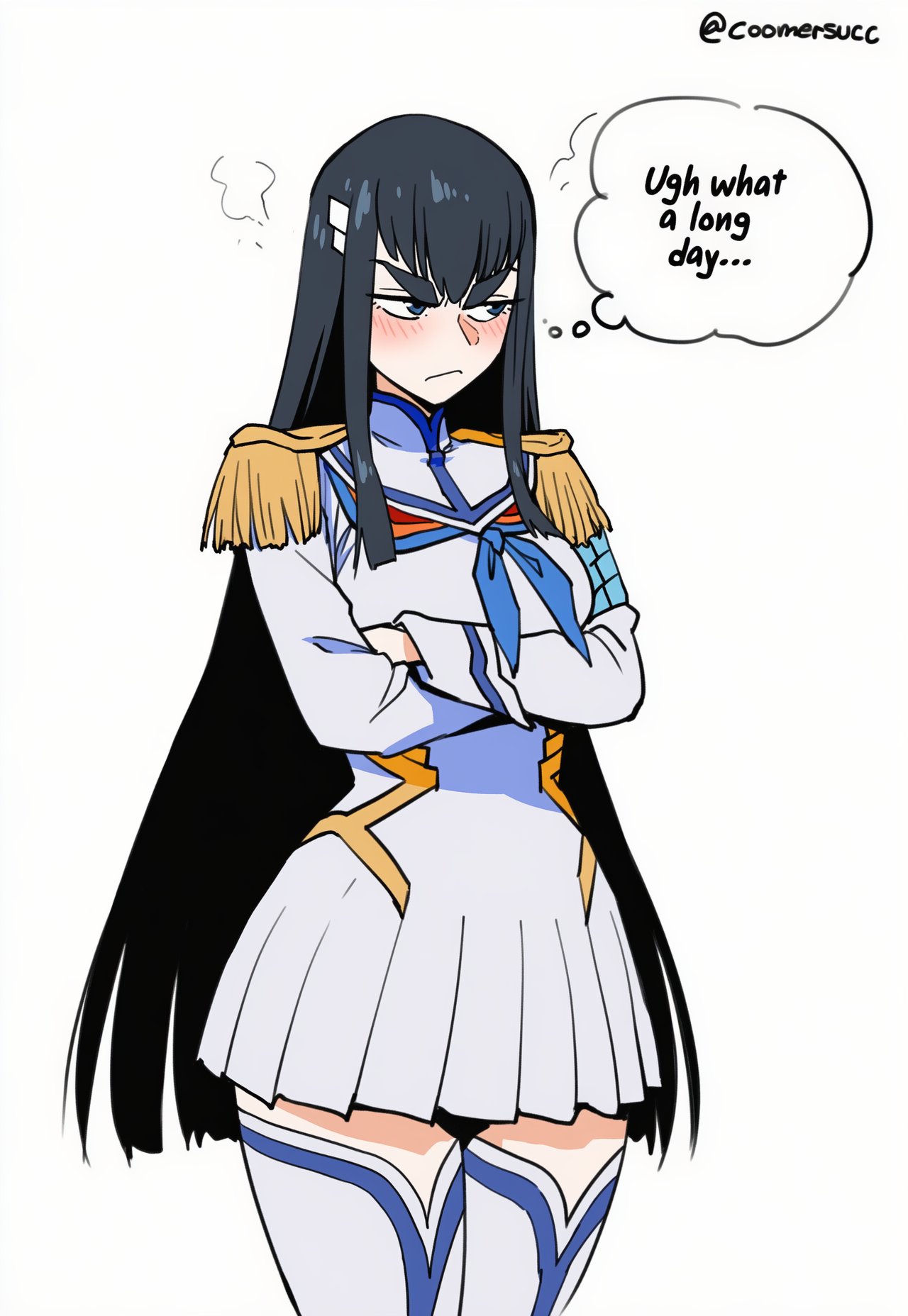 [Coomersucc]Satsuki BBC Dildo comic 1