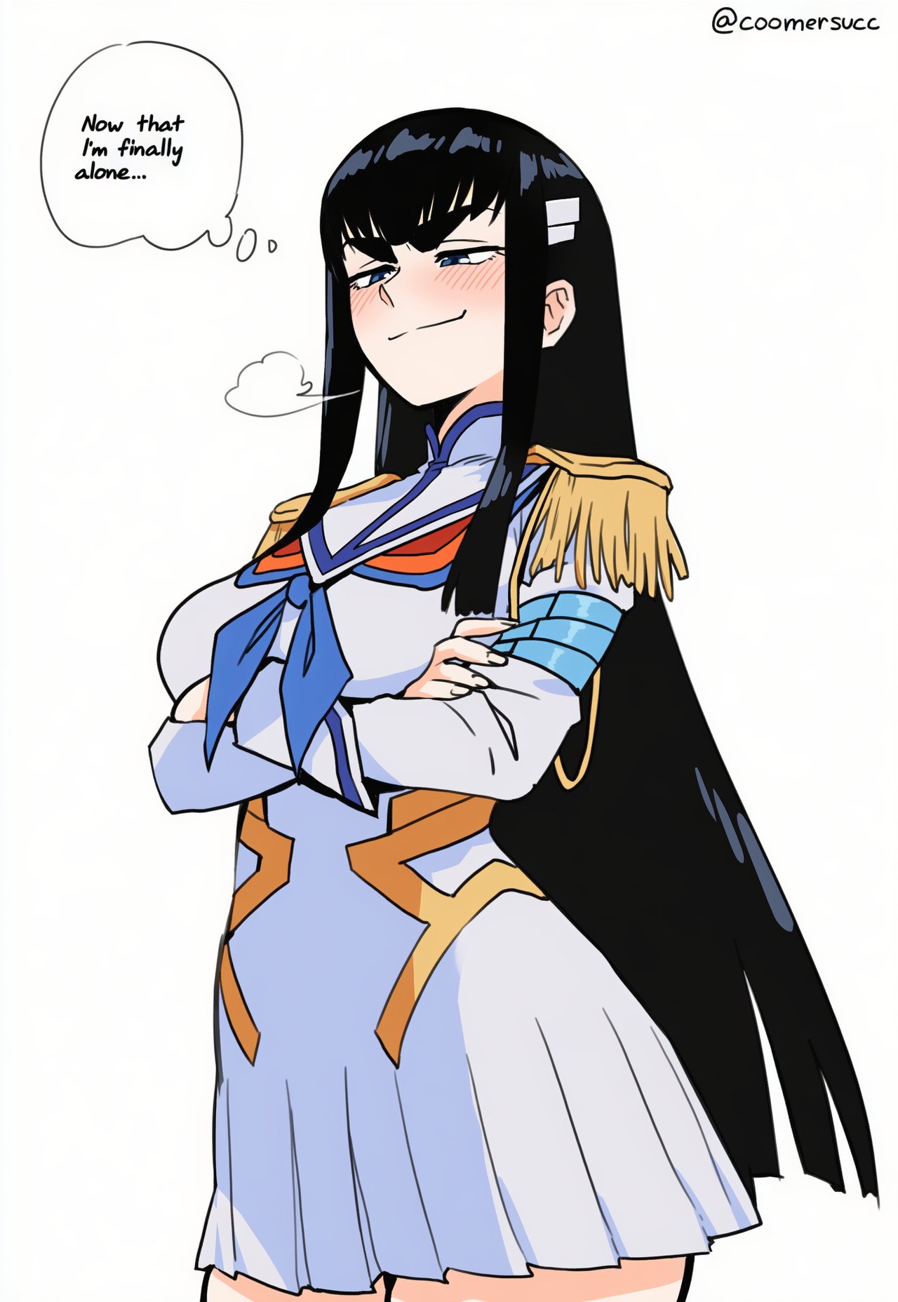 [Coomersucc]Satsuki BBC Dildo comic 2