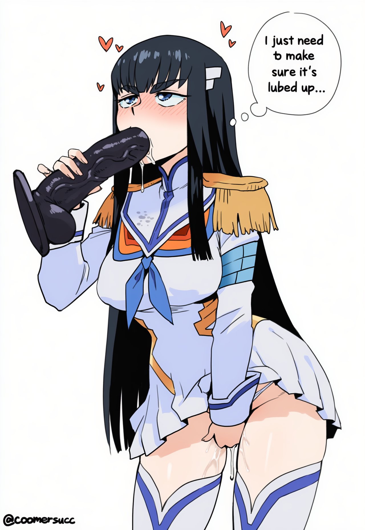[Coomersucc]Satsuki BBC Dildo comic 5