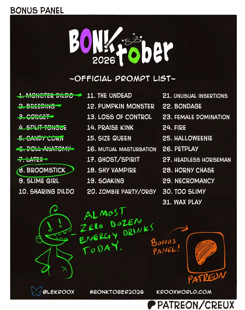 [Creux] Bex & Keit – BONKtober 2026 [ongoing] Oneshot - Page 16