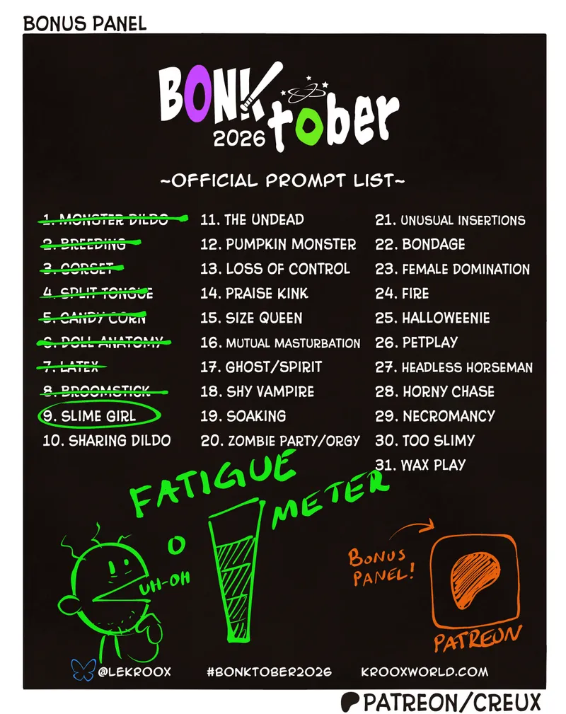 [Creux] Bex & Keit – BONKtober 2026 [ongoing] Oneshot - Page 18