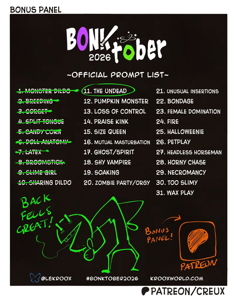 [Creux] Bex & Keit – BONKtober 2026 [ongoing] Oneshot - Page 22