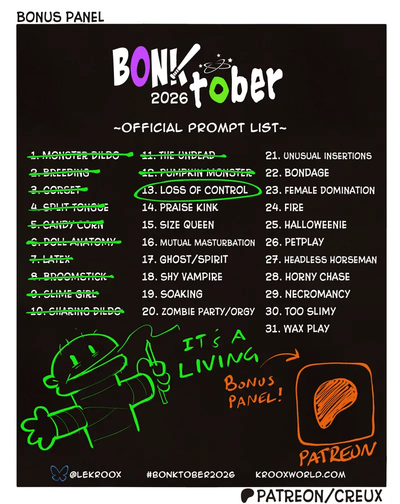 [Creux] Bex & Keit – BONKtober 2026 [ongoing] Oneshot - Page 26