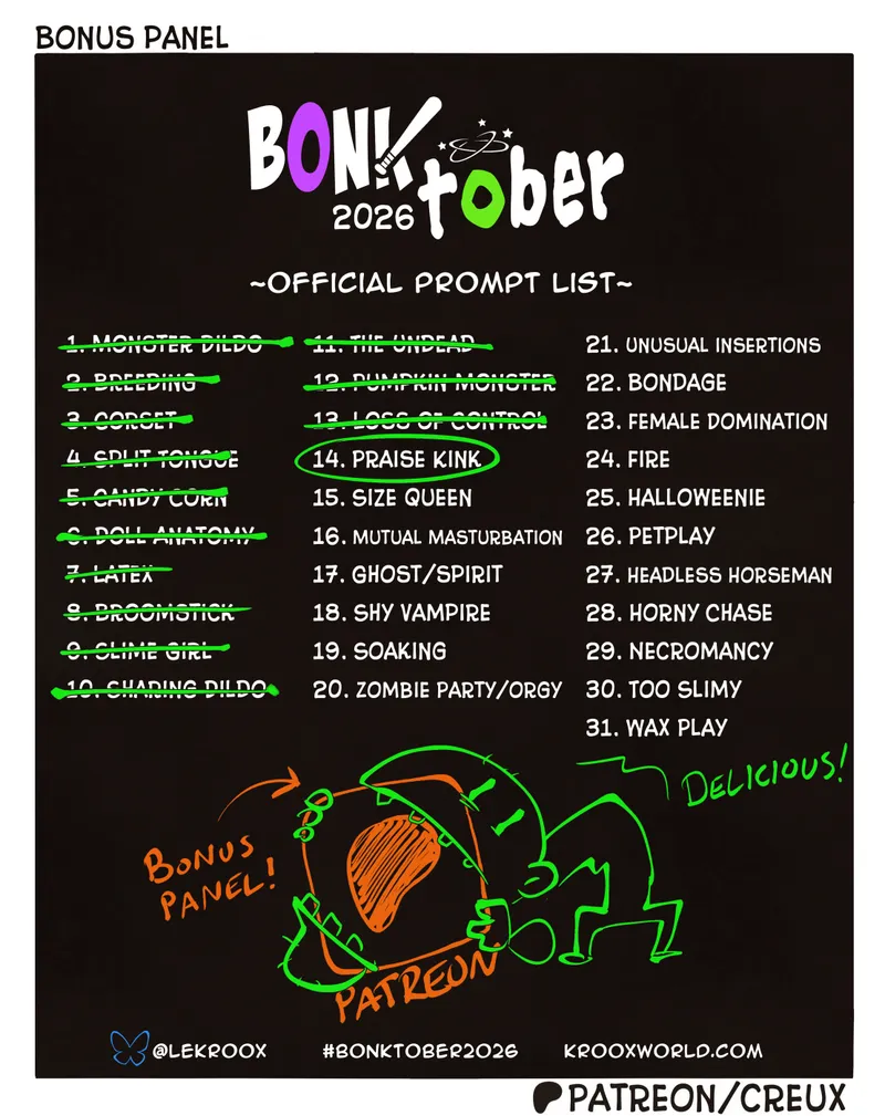 [Creux] Bex & Keit – BONKtober 2026 [ongoing] Oneshot - Page 28