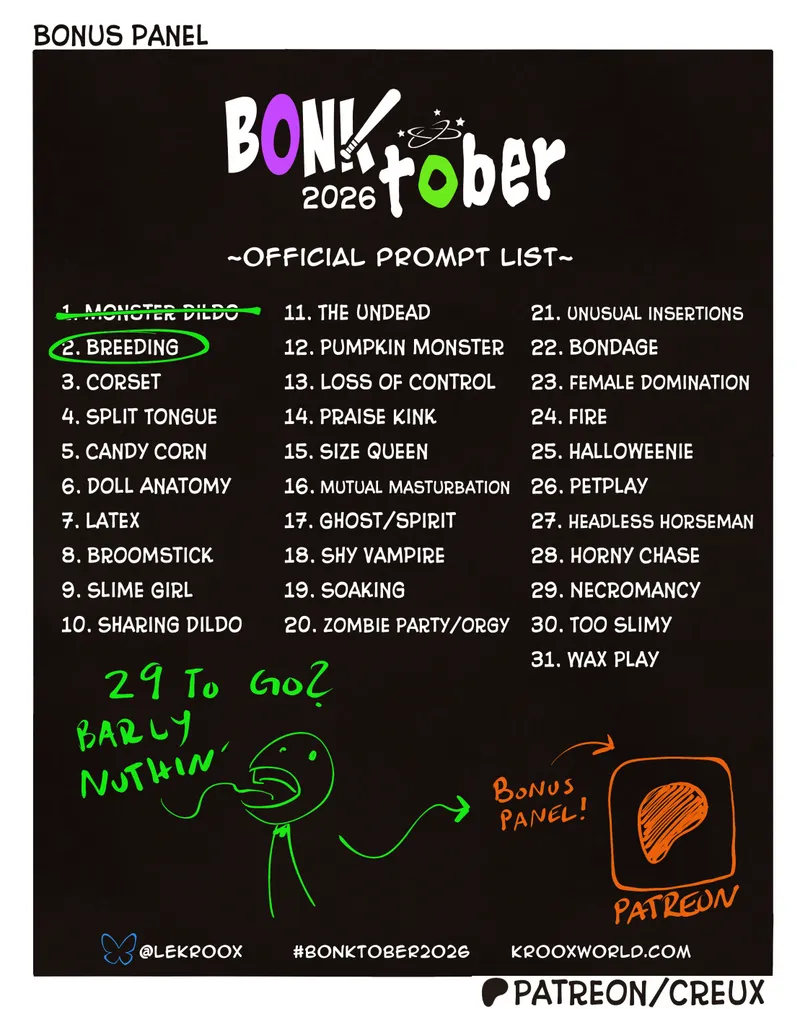 [Creux] Bex & Keit – BONKtober 2026 [ongoing] Oneshot - Page 4