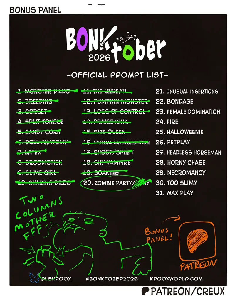 [Creux] Bex & Keit – BONKtober 2026 [ongoing] Oneshot - Page 40
