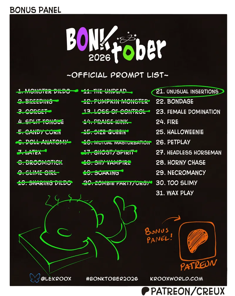 [Creux] Bex & Keit – BONKtober 2026 [ongoing] Oneshot - Page 42