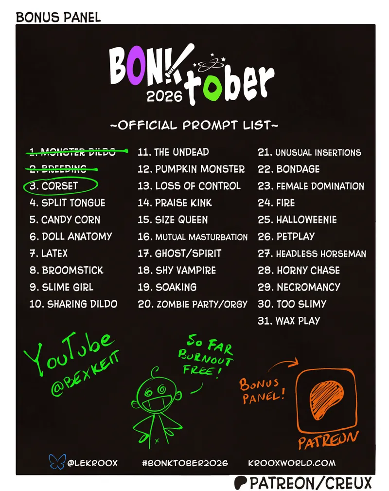 [Creux] Bex & Keit – BONKtober 2026 [ongoing] Oneshot - Page 6