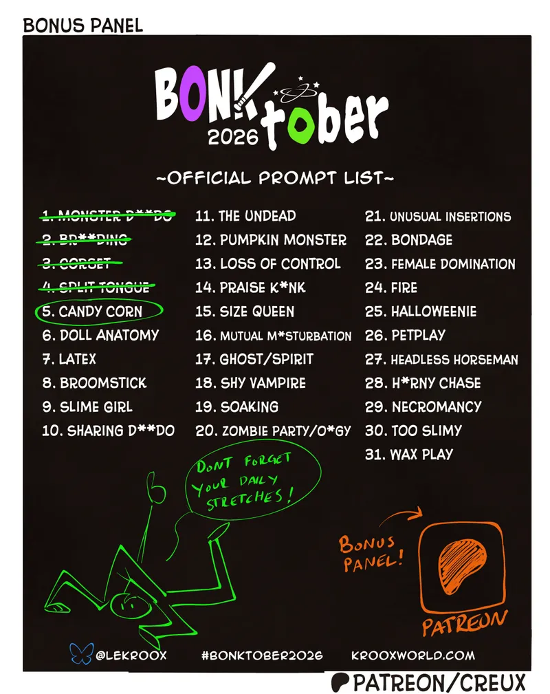 [Creux] Bex & Keit – BONKtober 2026 [ongoing] Oneshot - Page 10