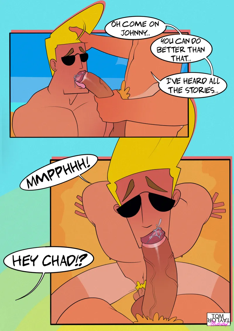 Cruising With Johnny Bravo 2 – The Nude Beach Orgy! No Load Refused! 10