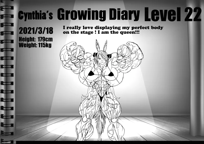 Cynthia's Growth Diary 12