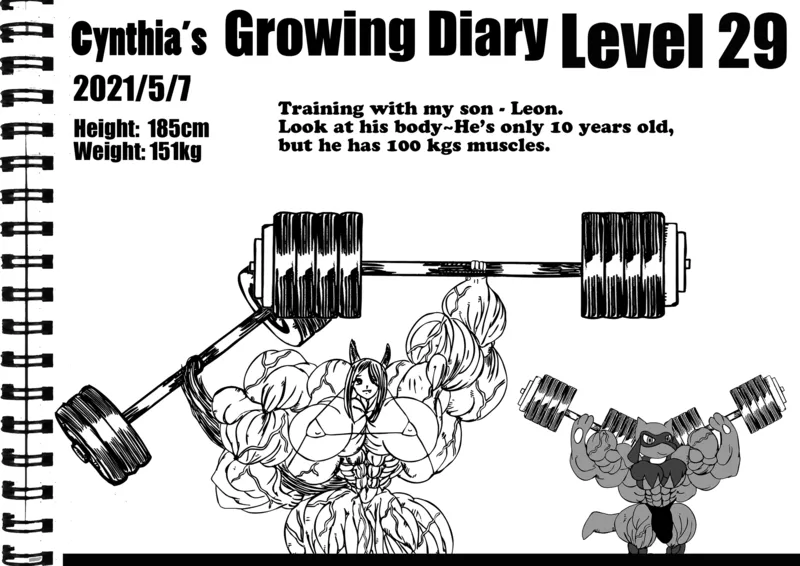 Cynthia's Growth Diary 16