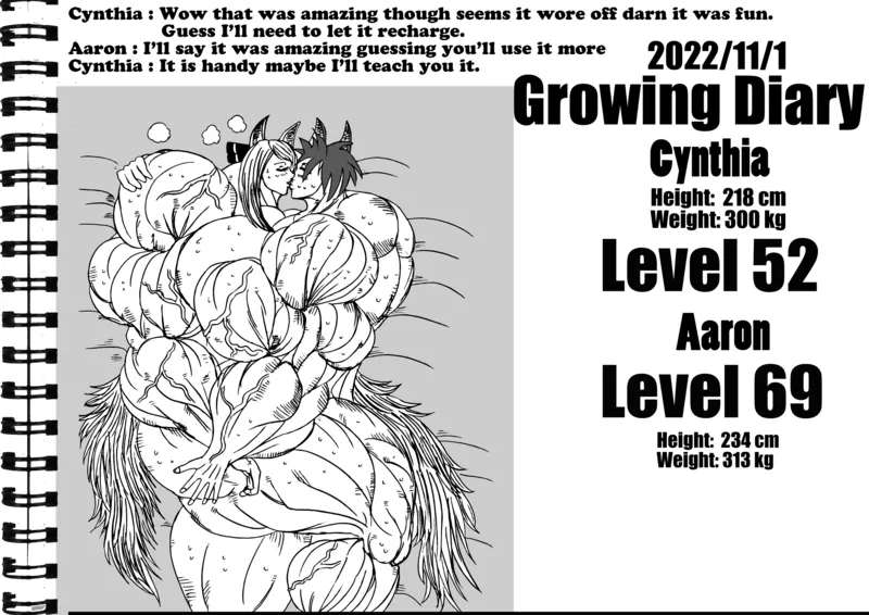 Cynthia's Growth Diary 36