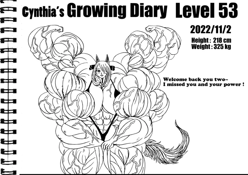 Cynthia's Growth Diary 37