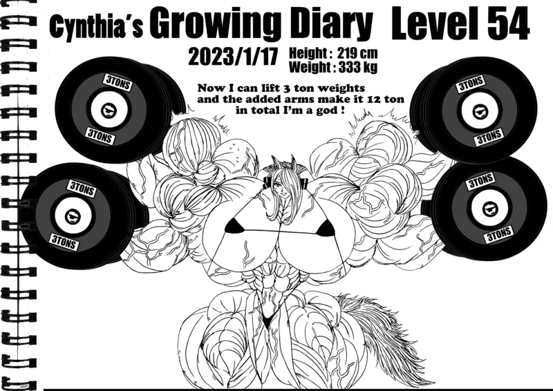 Cynthia's Growth Diary 38